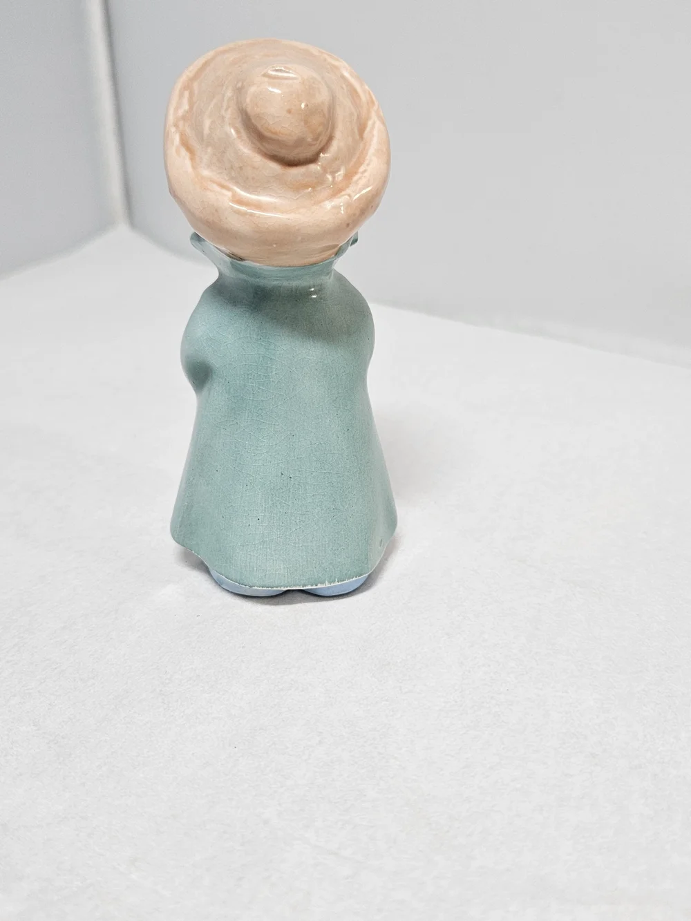 Vintage Ceramic Caroler Figurine Figure Mid-Century
